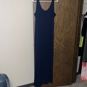 Blue maxi dress